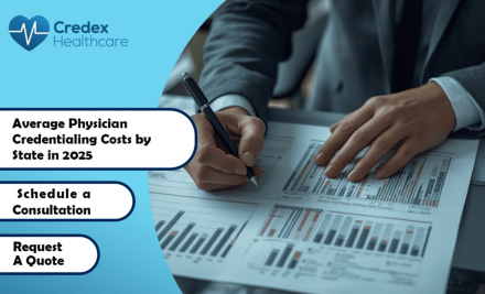 Average Physician Credentialing Costs by State in 2025 