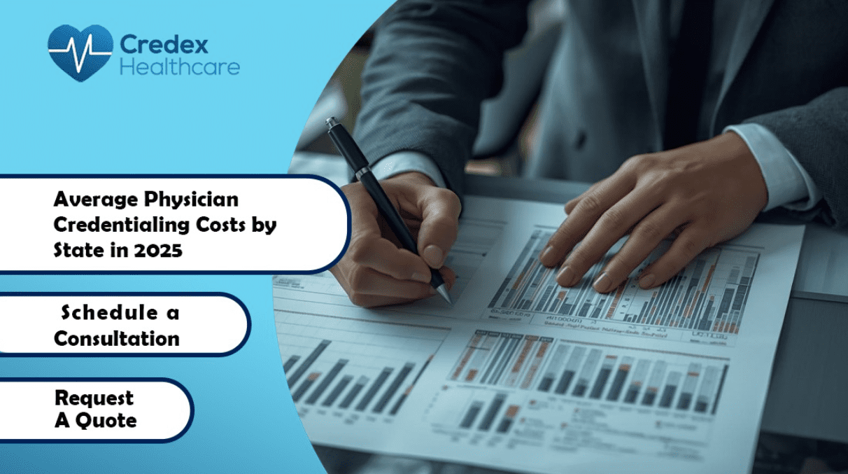 Average Physician Credentialing Costs by State in 2025 
